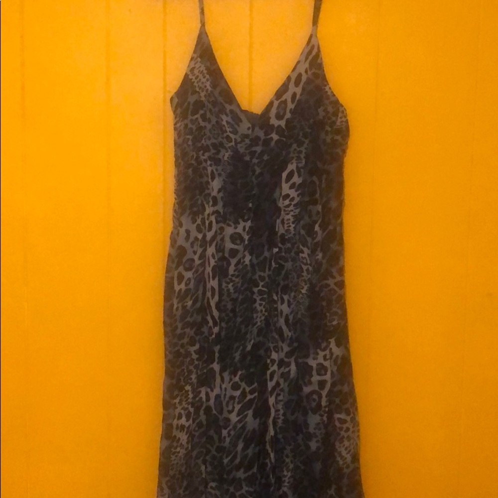 Leopard print summer maxi